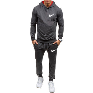 New Men Sportswear Hoodies Pants Set Spring Track Suit Clothes Casual Tracksuit Men Sweatshirts Coats Male Joggers Streetwear