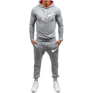 New Men Sportswear Hoodies Pants Set Spring Track Suit Clothes Casual Tracksuit Men Sweatshirts Coats Male Joggers Streetwear