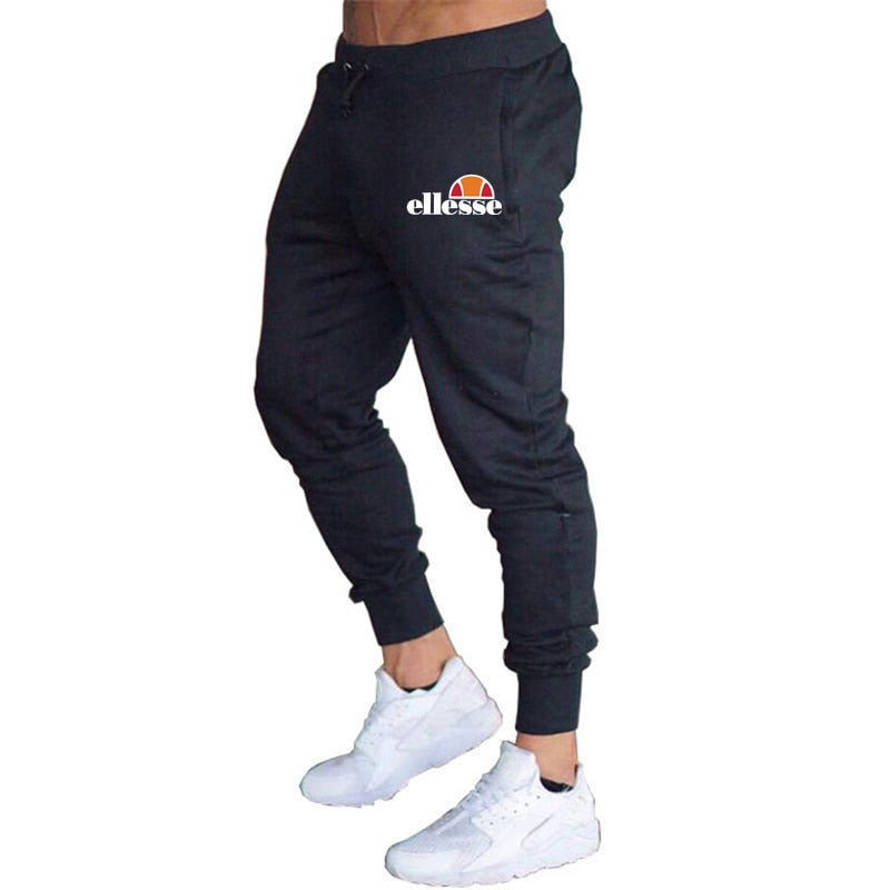 AliExpress Hot Sales Ellesse Athletic Pants MEN'S Trousers Sweatpants Sports Running Casual Trousers Drawstring Top Skinny Pants