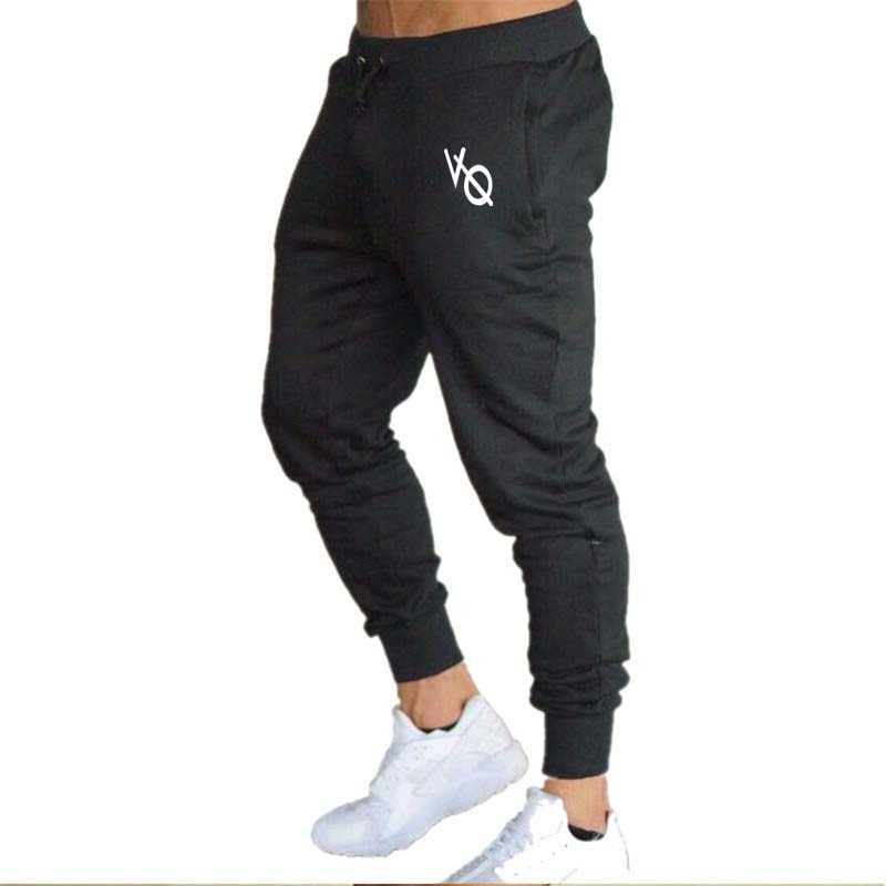 VQ Muscle Fitness Brother Sports And Leisure Slim Fit Pants Running Fitness Cotton Athletic Pants Stretch Factory Direct